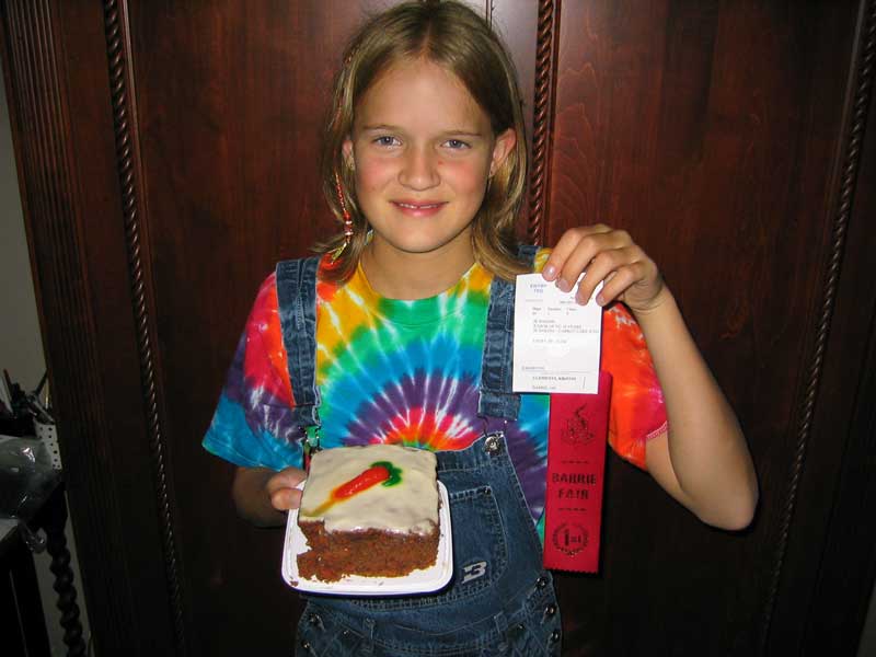 Carrot cake champion