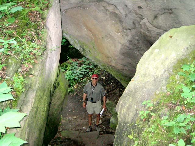 Danoshimano in the boulders