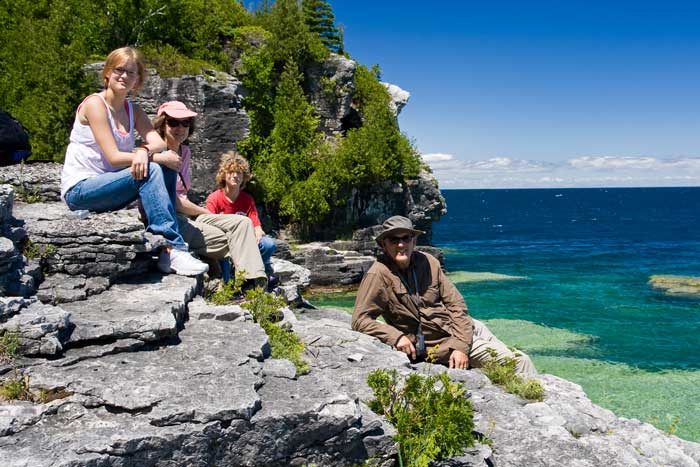 Clements Family on Georgian Bay